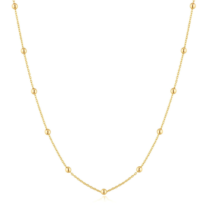 Ania Haie Gold Beaded Chain Necklace N060-02G