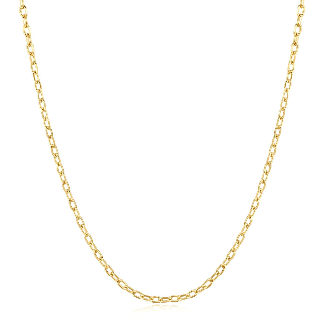 Ania Haie Gold Rectangle Link Chain Necklace N060-03G