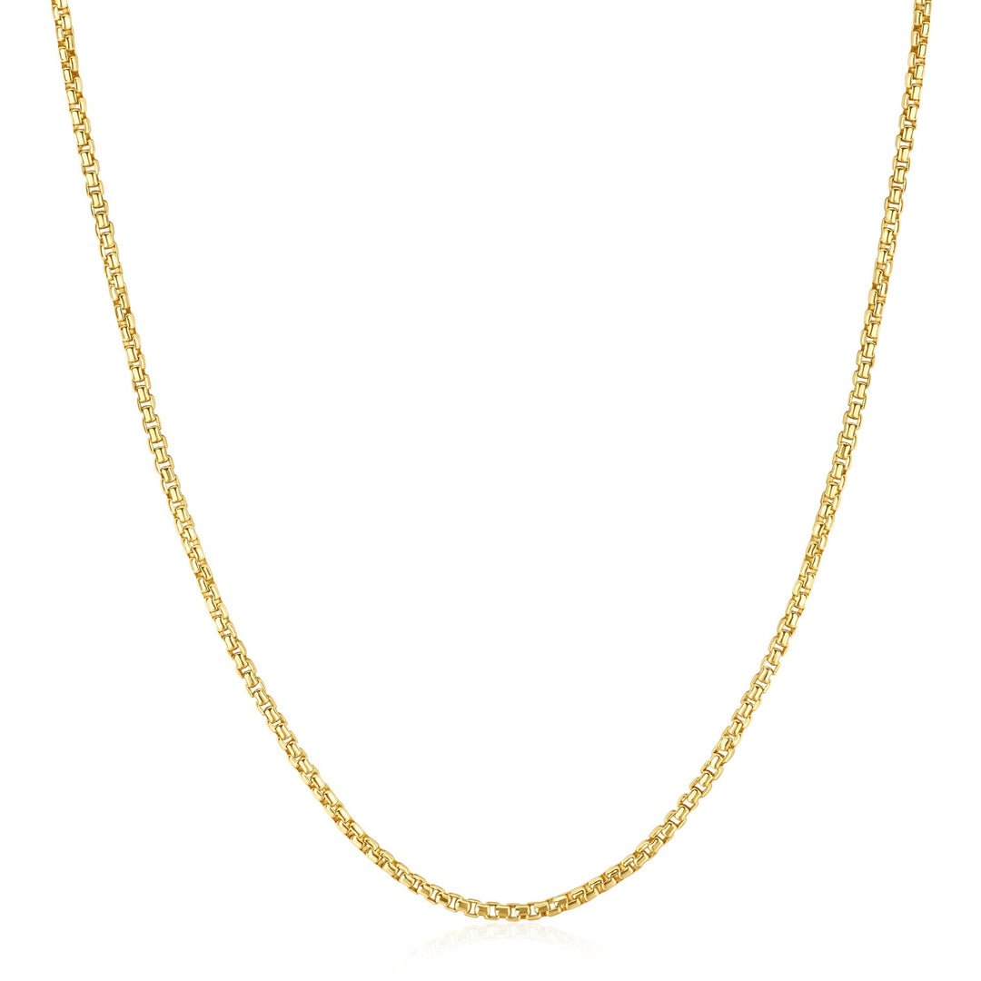 Ania Haie Gold Box Link Chain Necklace N060-05G