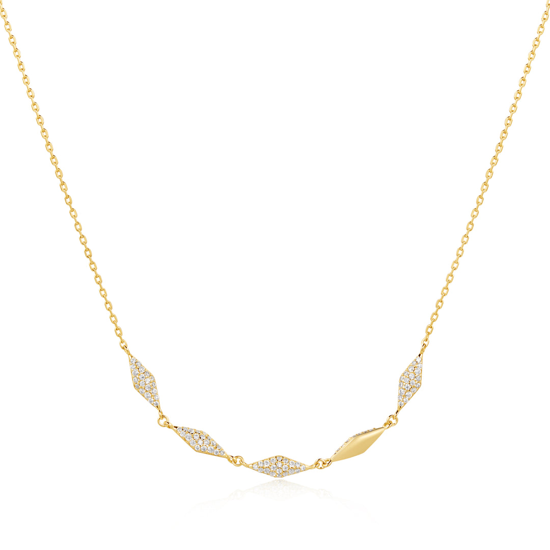 Ania Haie Gold Multi Sparkle Necklace N061-06G