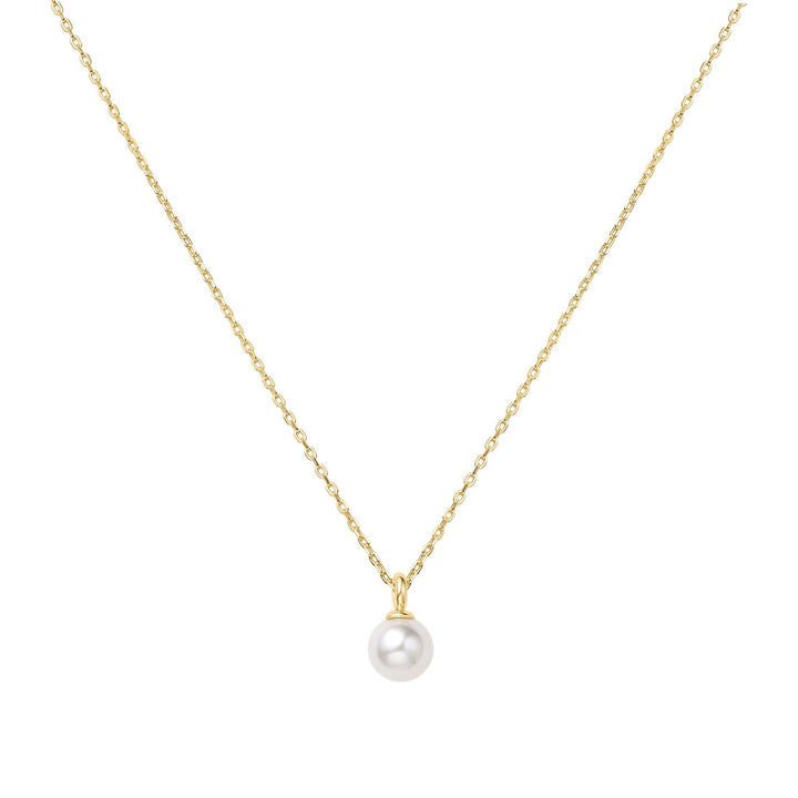 Ania Haie Gold Pearl Drop Pendant Necklace
