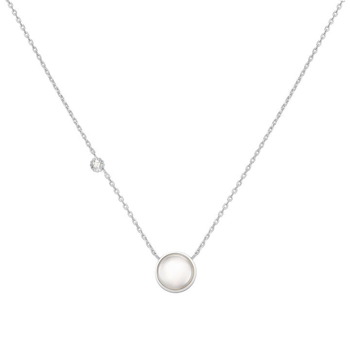 Ania Haie Silver Starry Mother of Pearl Necklace