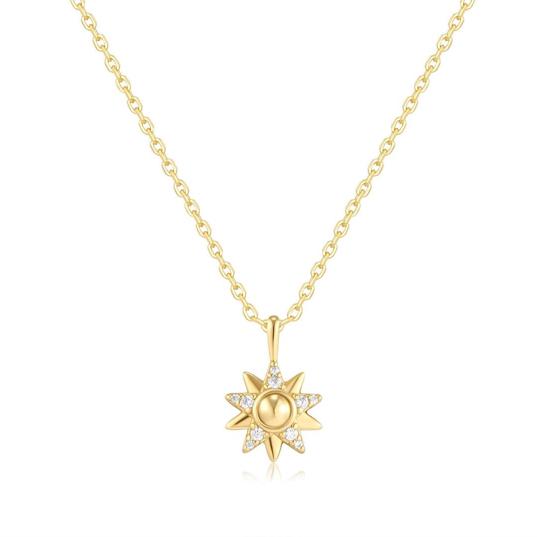 Ania Haie Gold Sunburst Necklace N074-03G