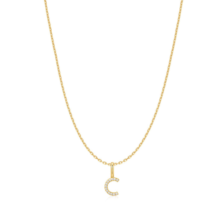 Ania Haie Gold Letter C Initial Necklace N074-11G