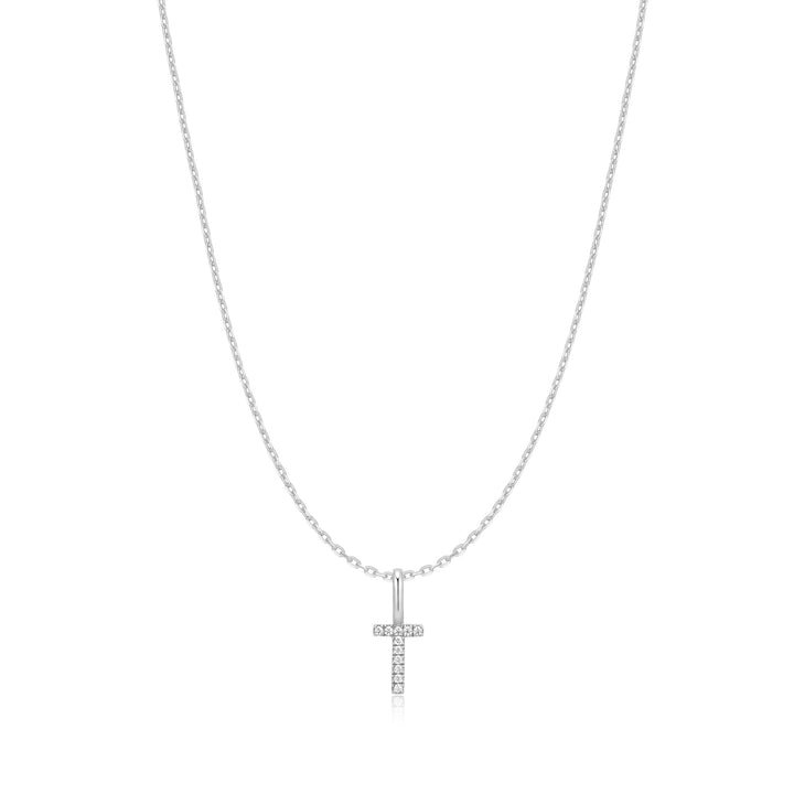 Ania Haie Silver Letter T Initial Necklace N074-28H