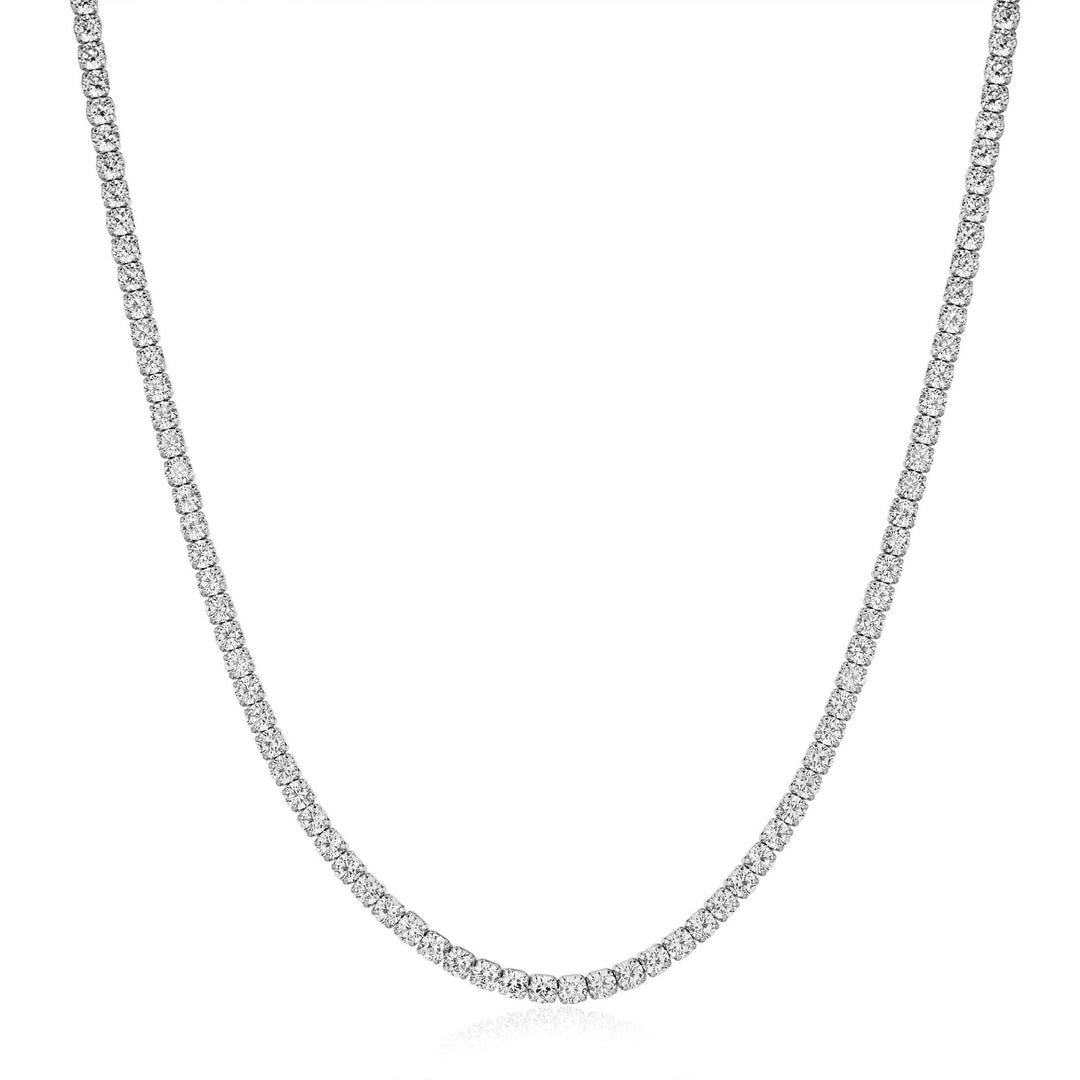 Ania Haie Silver Classic Tennis Necklace N075-07H