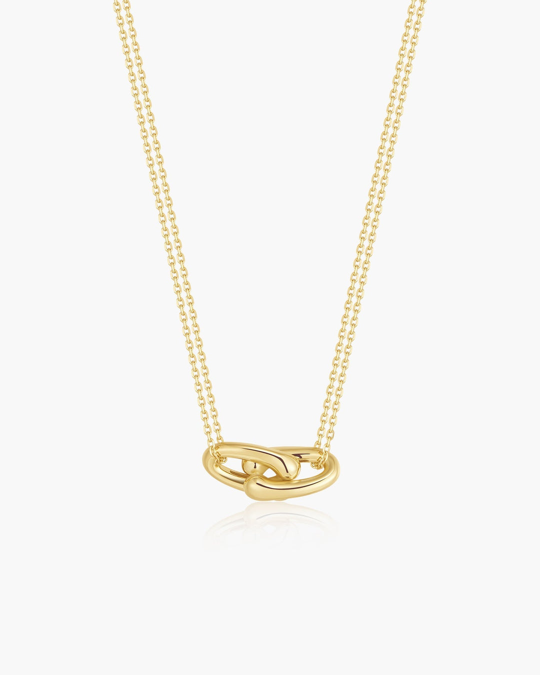 Ania Haie Gold Interlocked Necklace N078-07G
