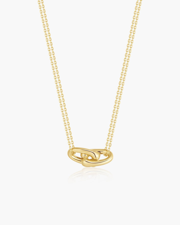 Ania Haie Gold Interlocked Necklace N078-07G