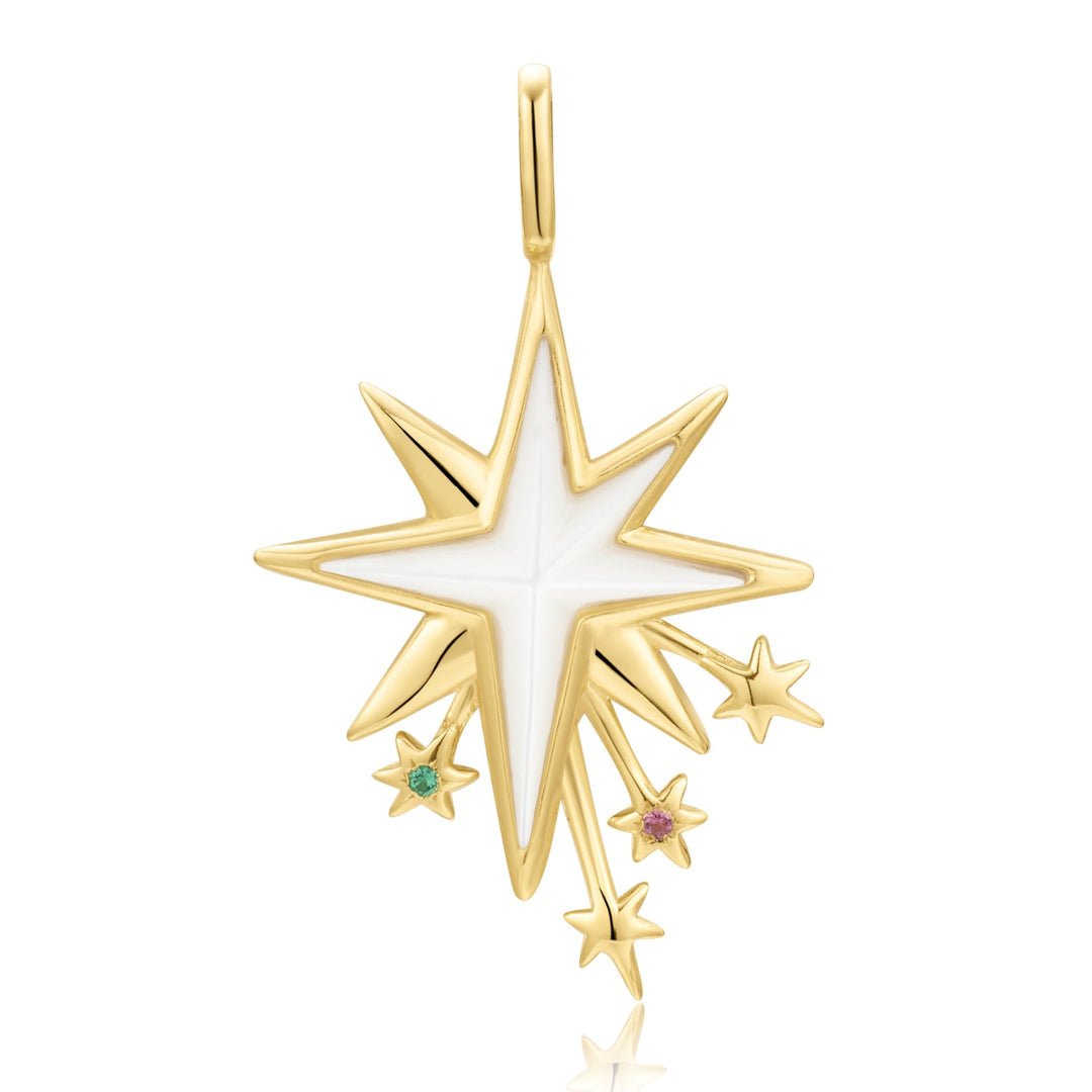 Ania Haie Gold Shooting Star Charm NC052-07G