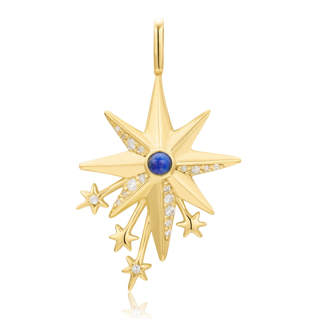 Ania Haie Gold Shooting Star Charm NC052-07G