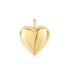 Ania Haie Gold Dome Heart Charm NC060-08G