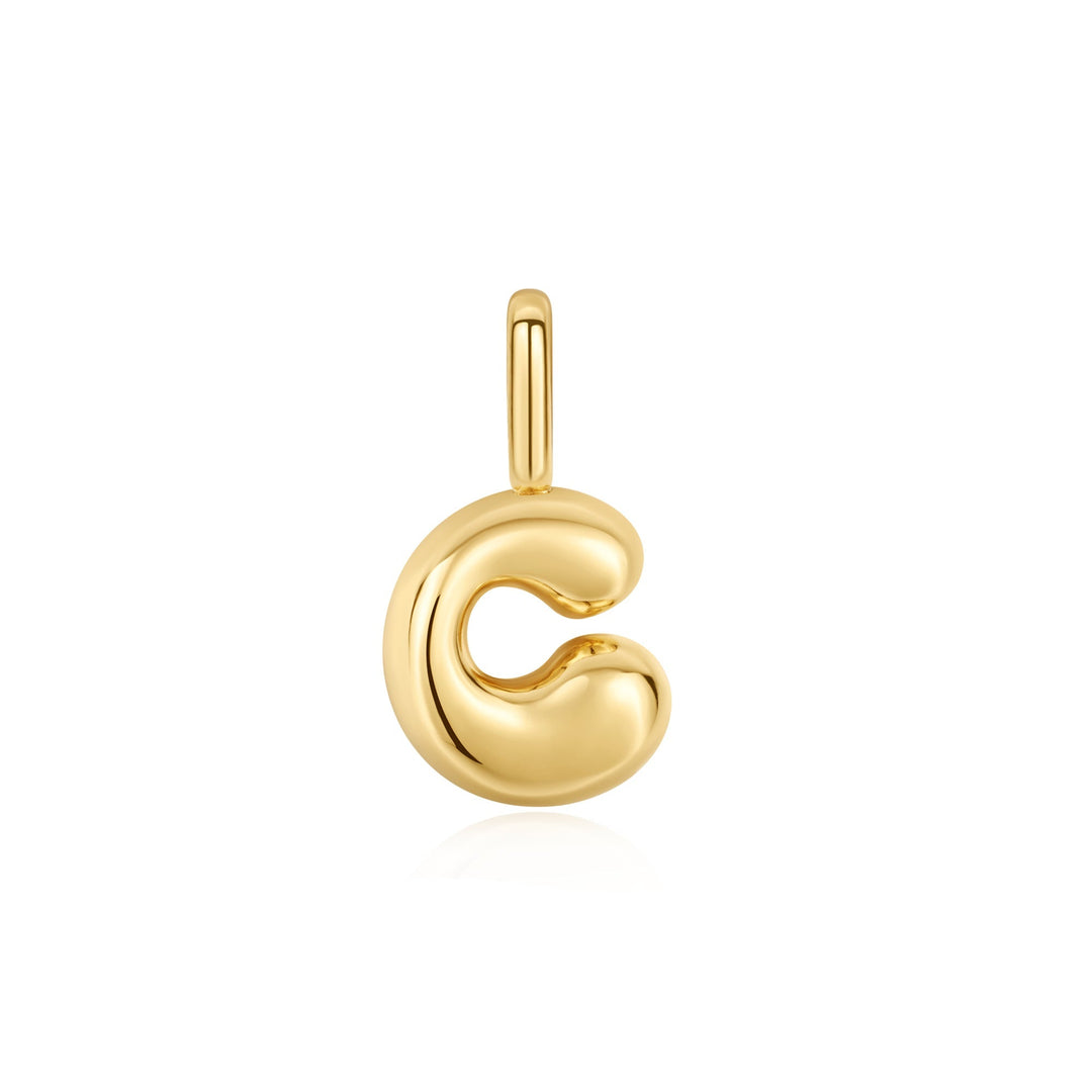 Ania Haie Gold C Letter Charm NC060-15G