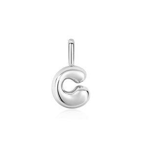 Ania Haie Silver C Letter Charm NC060-15H