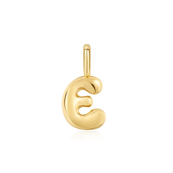 Ania Haie Gold E Letter Charm NC060-17G