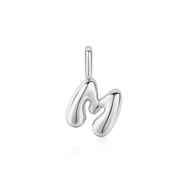 Ania Haie Silver M Letter Charm NC060-18H