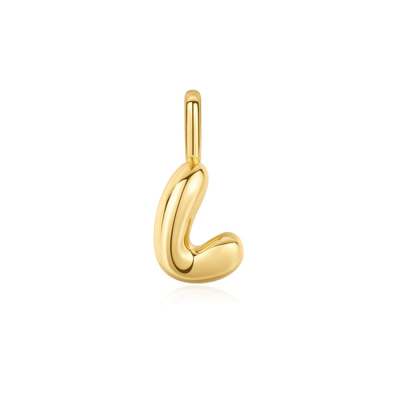 Ania Haie Gold L Letter Charm NC060-19G