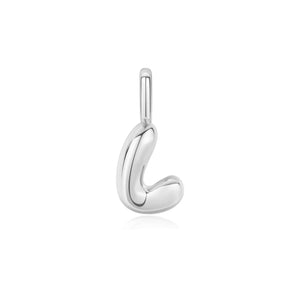 Ania Haie Silver L Letter Charm NC060-19H