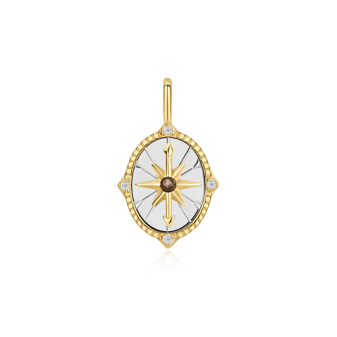 Ania Haie Two Tone Star Disc Charm NC060-20T