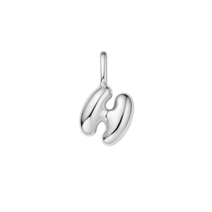 Ania Haie Silver H Letter Charm NC060-25H