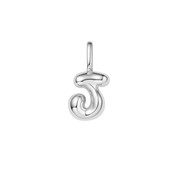 Ania Haie Silver J Letter Charm NC060-27H