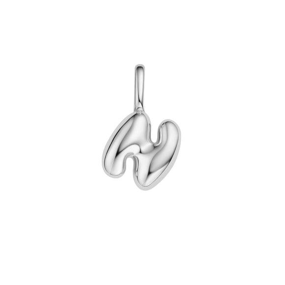 Ania Haie Silver N Letter Charm NC060-29H