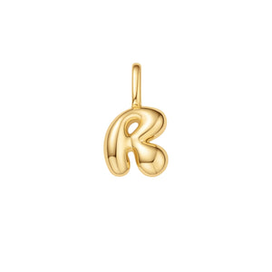 Ania Haie Gold R Letter Charm NC060-33G