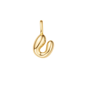 Ania Haie Gold U Letter Charm NC060-36G