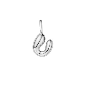 Ania Haie Silver U Letter Charm NC060-36H