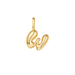 Ania Haie Gold W Letter Charm NC060-38G