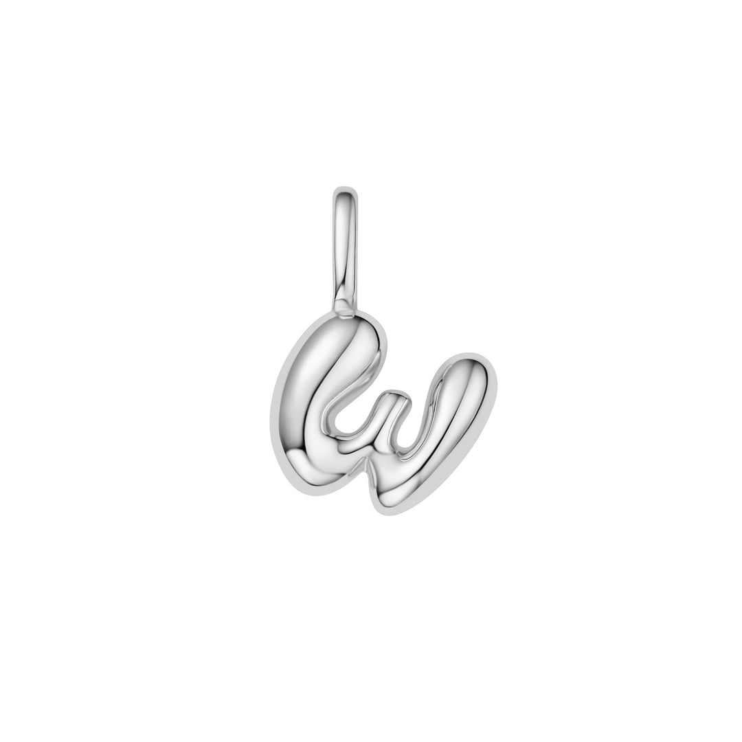 Ania Haie Silver W Letter Charm NC060-38H