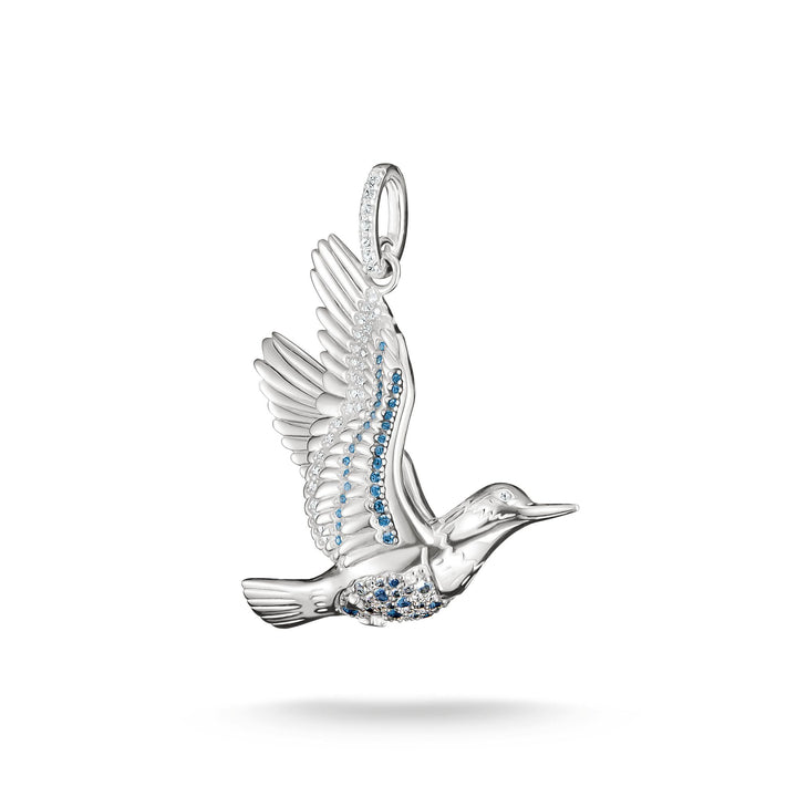 THOMAS SABO Pendant kingfisher with stones TPE1009