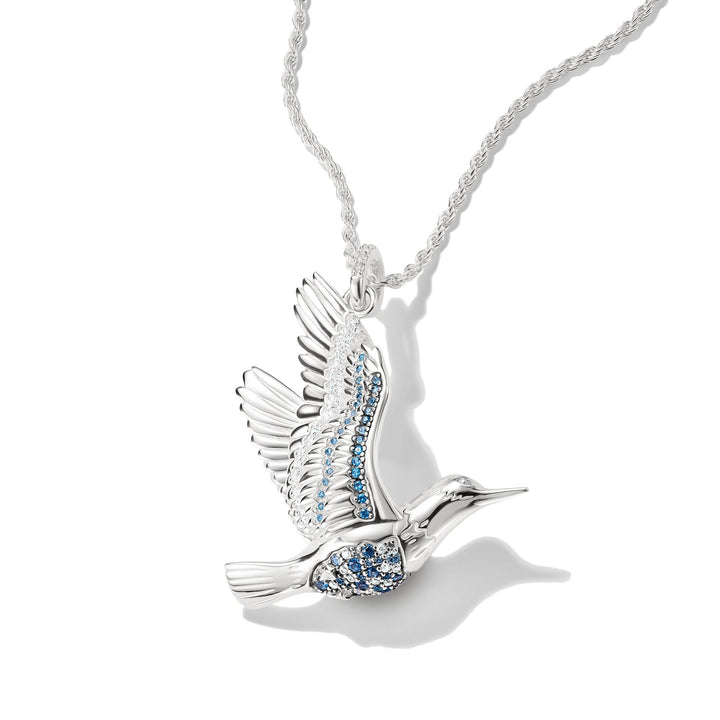 THOMAS SABO Pendant kingfisher with stones TPE1009