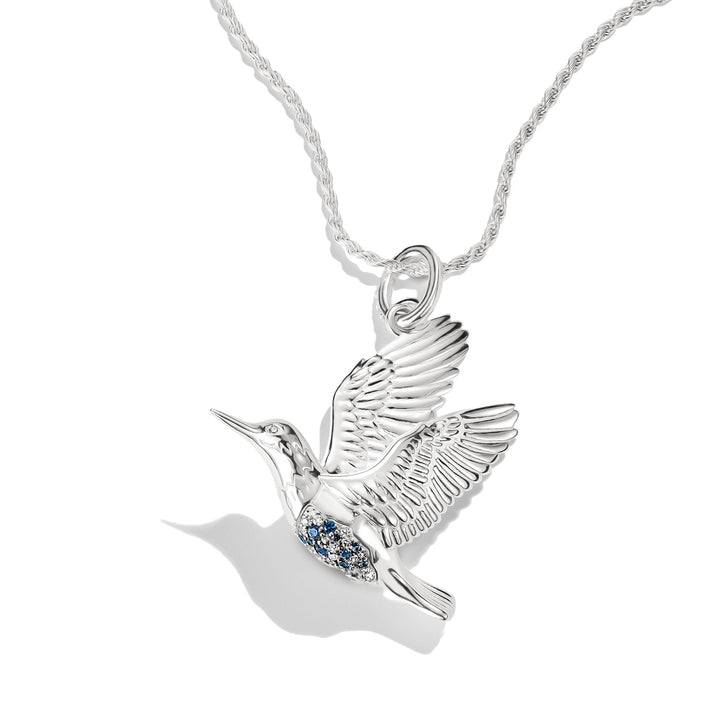 THOMAS SABO Pendant kingfisher with stones TPE1009