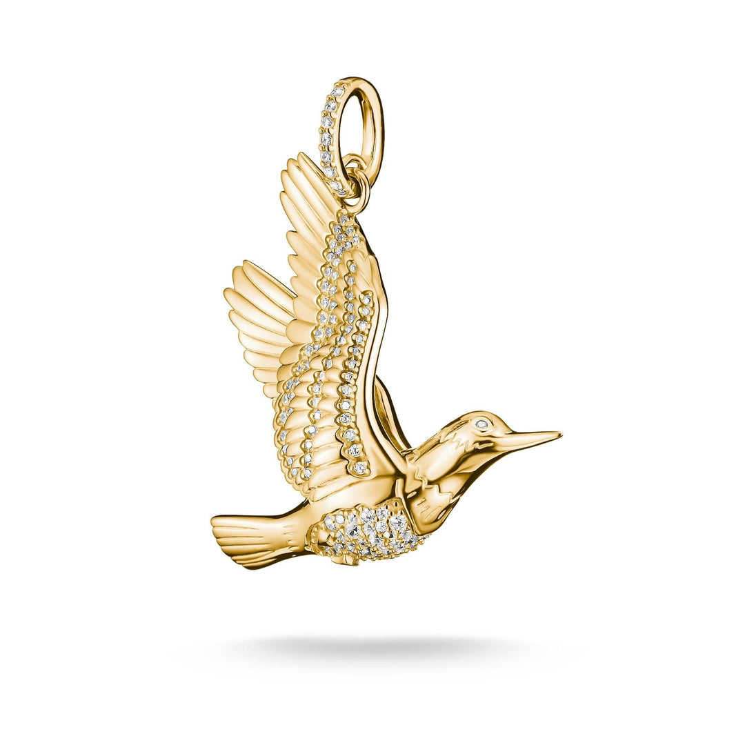 THOMAS SABO Pendant kingfisher with zirconia TPE1009Y