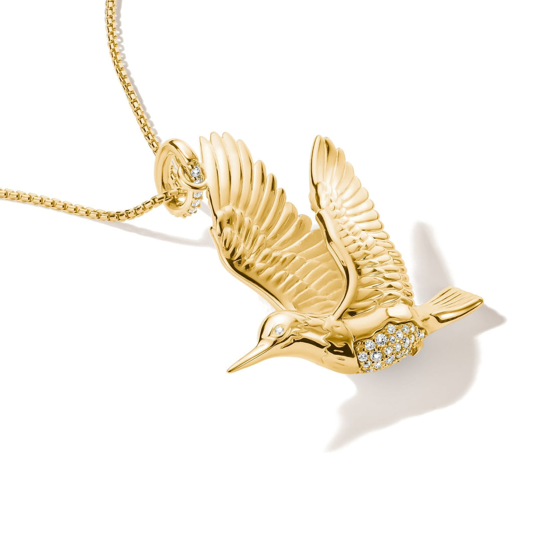 THOMAS SABO Pendant kingfisher with zirconia TPE1009Y