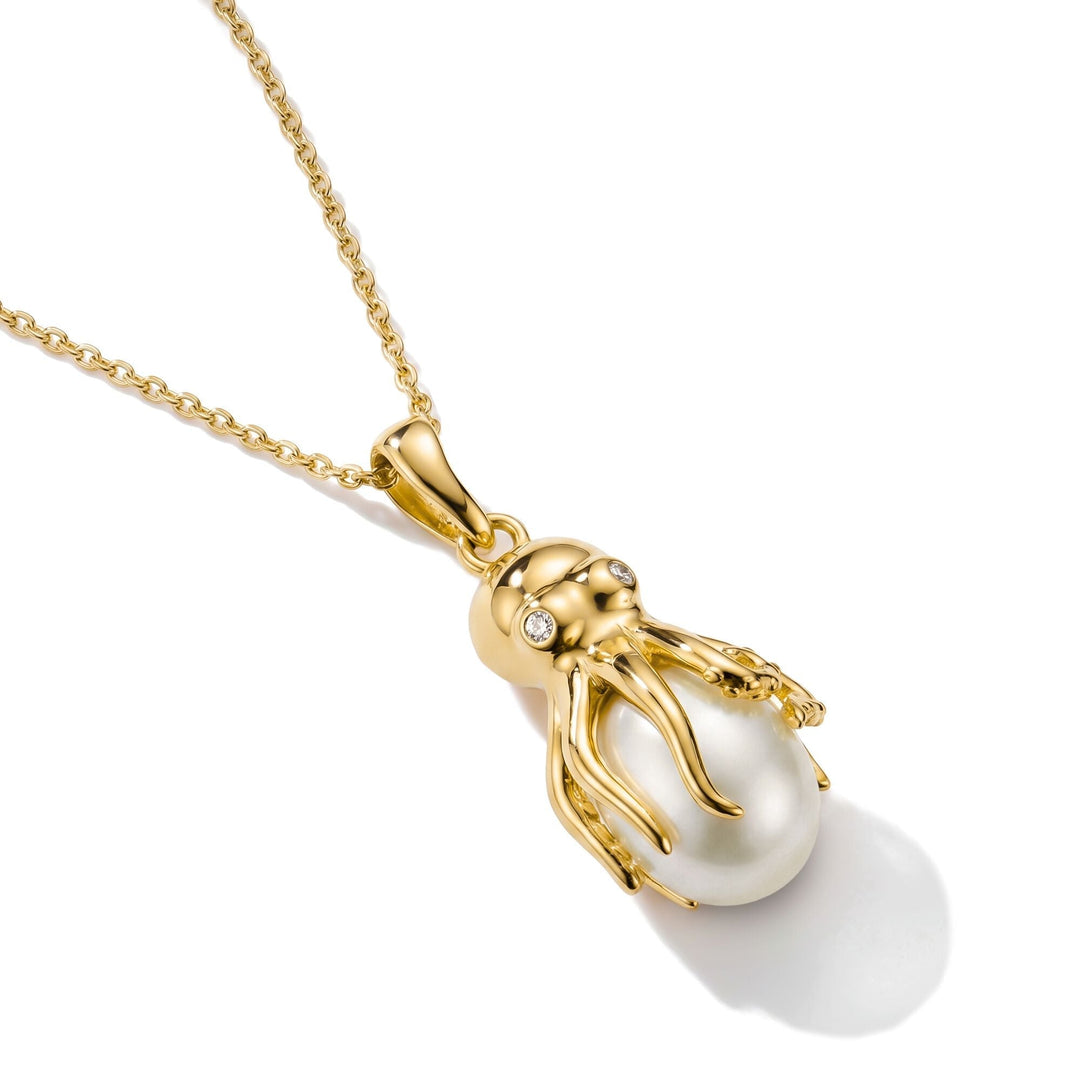 THOMAS SABO Pendant octopus with pearl TPE1010MY