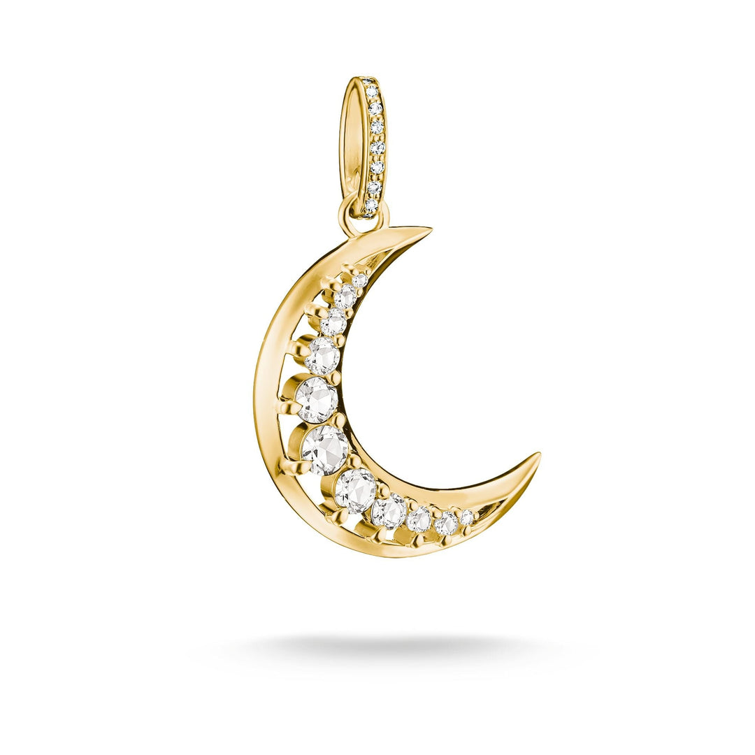 Thomas Sabo Pendant moon with zirconia TPE1020MY