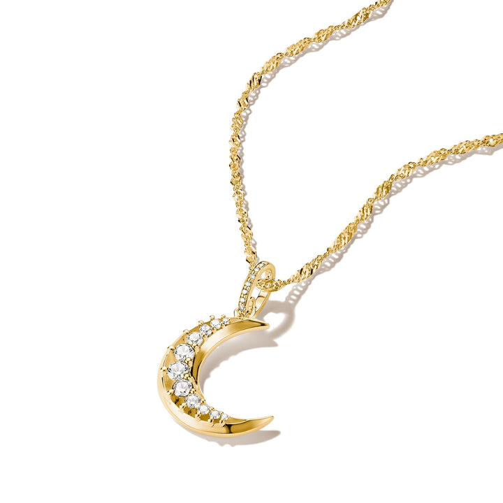 Thomas Sabo Pendant moon with zirconia TPE1020MY