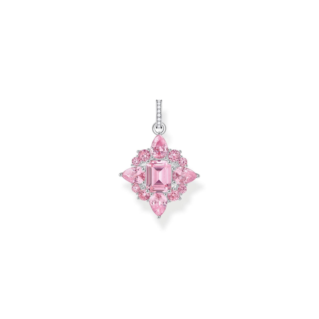 THOMAS SABO Pendant with Pink Zirconia Stones TPE963P