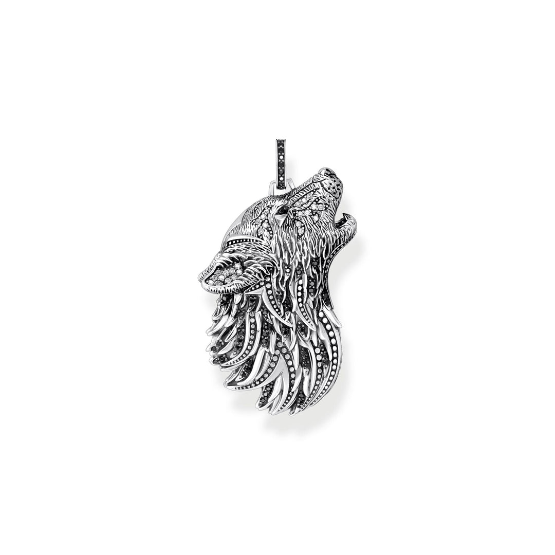 THOMAS SABO Rebel Wolf Pendant TPE966