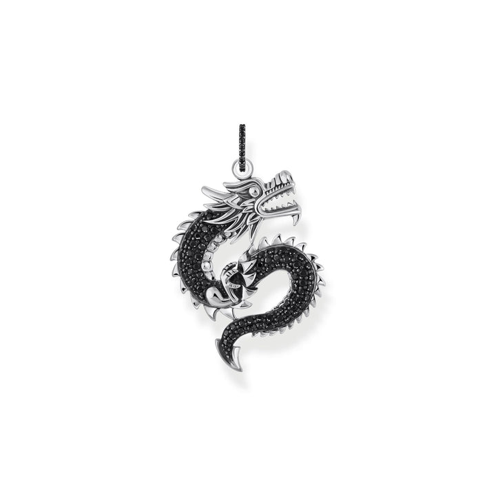 THOMAS SABO Dragon pendant with black zirconia TPE975