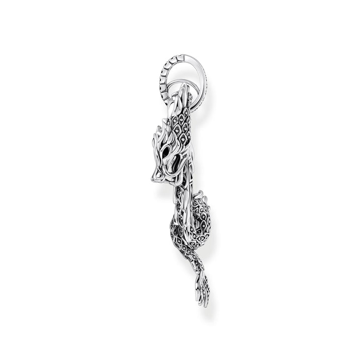 THOMAS SABO Dragon pendant with black zirconia large TPE976