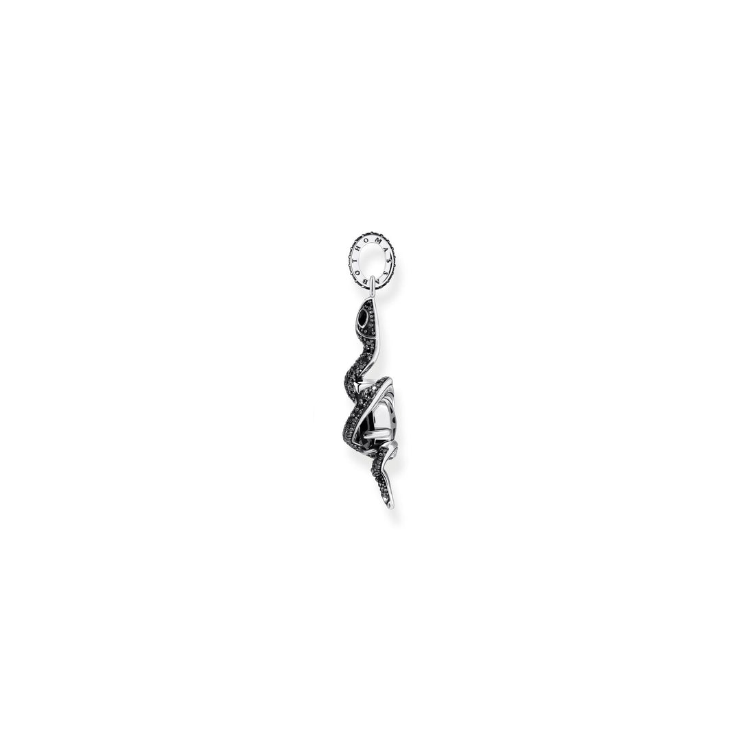 THOMAS SABO Snake pendant with black zirconia TPE977