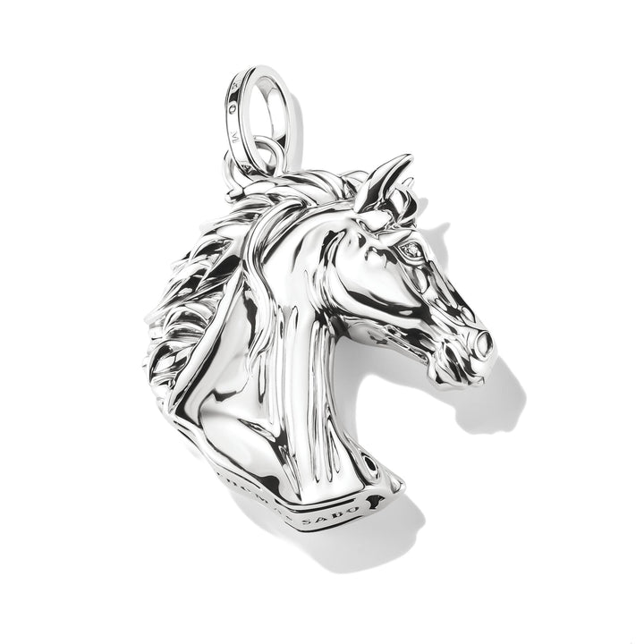 THOMAS SABO Silver Horse Pendant with Zirconia TPE989