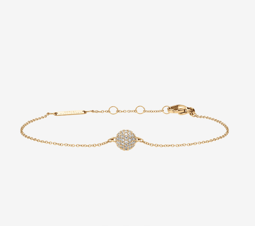 DANIEL WELLINGTON Pavé Crystal Pendant Bracelet Gold DW00400641