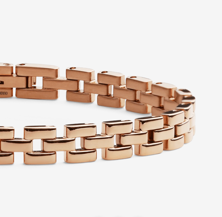 DANIEL WELLINGTON 3-Link Bracelet Rose Gold