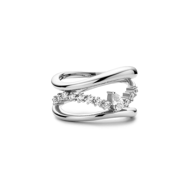 Ania Haie Silver Sparkle Ring R056-02H