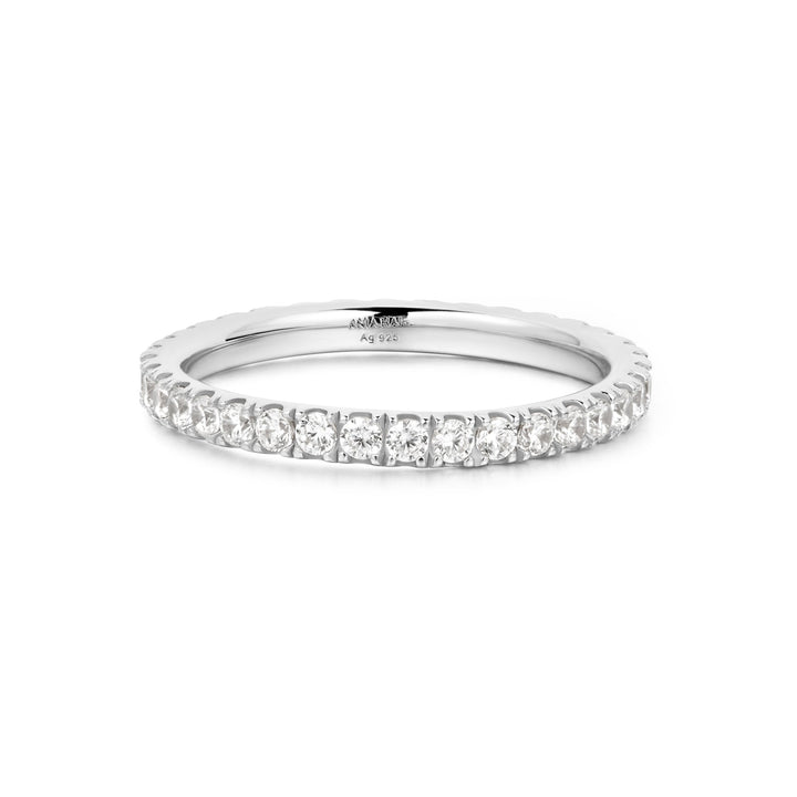 Ania Haie Silver Pave Ring R057-01H