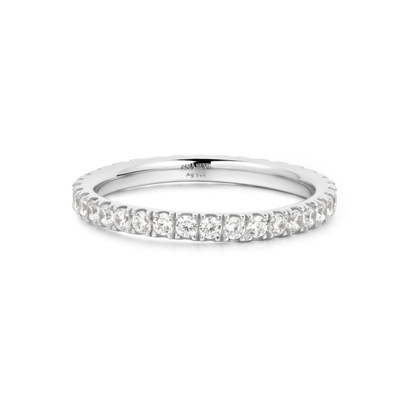 Ania Haie Silver Pave Ring R057-01H