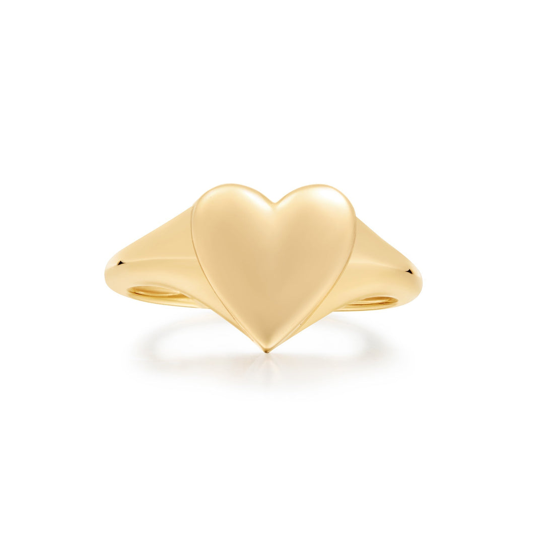 Ania Haie Gold Love Signet Ring R057-02G